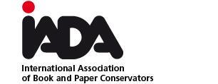 Logo for IADA, the International Association of Book and Paper Conservators