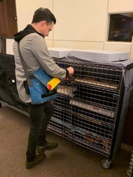 Packing oversized materials