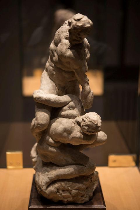 Due Lottatori (Two Wrestlers) by Michelangelo