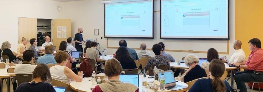 Attendees at the meeting